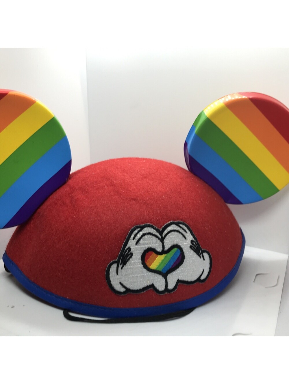 Walt Disney World Park Exclusive Pride Rainbow Heart Mickey Mouse Ears NEW